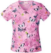Cherokee Women's Embrace Peace V-Neck Scrub Top
