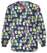 Scrub HQ Women's Owl Be There Warm-Up Scrub Jacket