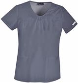 Cherokee Women's V-Neck Embroidered Scrub Top