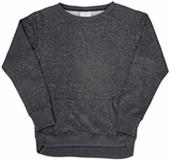 J America Ladies Glitter Crew French Terry J America Ladies Glitter Crew French Terry
