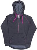 J America Ladies 1/2 Zip Triblend Hoodie J America Ladies 1/2 Zip Triblend Hoodie
