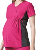 WonderWink Maternity Mock Wrap Scrub Top WonderWink Maternity Mock Wrap Scrub Top