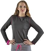 Smitten Womens Groupie Long Sleeve Basic Tee