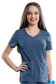 Smitten Womens Rumor V-Neck Scrub Top