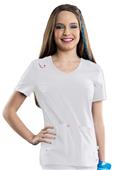Smitten Womens Rumor V-Neck Scrub Top