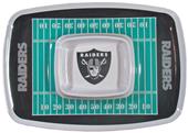 NFL Oakland Raiders Chip & Dip Tray NFL Oakland Raiders Chip & Dip Tray