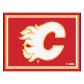 Fan Mats NHL Calgary Flames 8x10 Rug