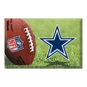 Fan Mats NFL Cowboys Scraper Ball or Camo Mats