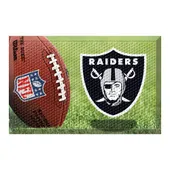 Fan Mats NFL Raiders Scraper Ball or Camo Mats