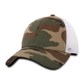 Decky Structured Camo Trucker Cap