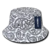 Decky Relaxed Paisley Bucket Hat 459