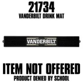 Fan Mats NCAA Vanderbilt University Drink Mat