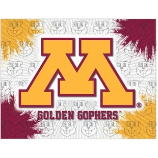 Holland Univ of Minnesota Logo Printed Canvas Art