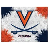 Holland Univ of Virginia Logo Printed Canvas Art