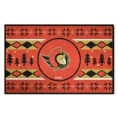 Fan Mats NHL Ottawa Holiday Sweater Starter Mat