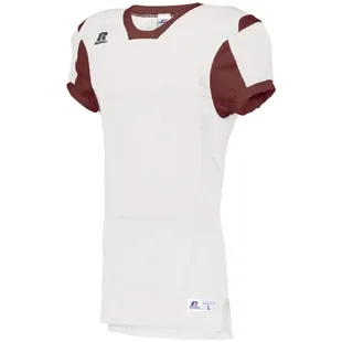 Russell Adult Youth Color Block Stock Football Game Jersey