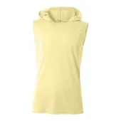 A4 Mens Cooling Performance Sleeveless Hood Tee