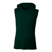 A4 Mens Cooling Performance Sleeveless Hood Tee