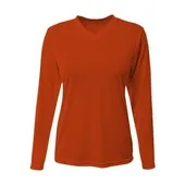 A4 Womens Sprint L/S Performance Tee