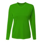 A4 Womens Sprint L/S Performance Tee