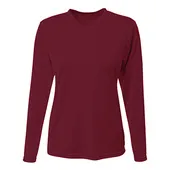 A4 Womens Sprint L/S Performance Tee