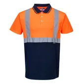 Portwest Mens Hi-Vis 2-Tone Polo Shirt S479