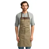 Artisan Collection By Reprime Espresso Bib Apron RP123