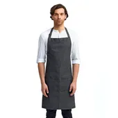 Artisan Collection By Reprime Unisex Jeans Stitch Denim Bib Apron RP126