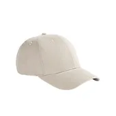 Big Accessories 6-Panel Brushed Twill Structured Cap BX002