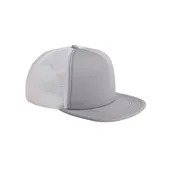 Big Accessories 5-Panel Foam Front Trucker Cap BX030