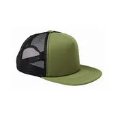 Big Accessories 5-Panel Foam Front Trucker Cap BX030