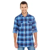 Burnside Men's Plaid Flannel Shirt B8210