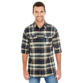 Burnside Men's Plaid Flannel Shirt B8210