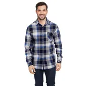 Burnside Woven Plaid Flannel With Biased Pocket B8212