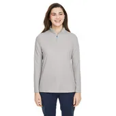 Core 365 Ladies' Fusion ChromaSoft Pique Quarter-Zip CE405W