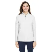 Core 365 Ladies' Fusion ChromaSoft Pique Quarter-Zip CE405W