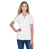 Devon & Jones CrownLux Performance Ladies' Plaited Polo DG20W