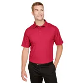 Devon & Jones CrownLux Performance Men's Address Melange Polo DG22