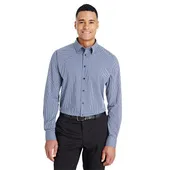 Devon & Jones CrownLux Performance Men's Tonal Mini Check Shirt DG535