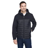 Dri Duck Men's Pinnacle Puffer Body Softshell Hooded Jacket 5324