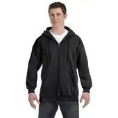 Hanes Adult 9.7 oz. Ultimate Cotton 90/10 Full-Zip Hood F280