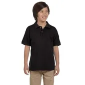 Harriton Youth 6 oz. Ringspun Cotton Pique Short-Sleeve Polo M200Y