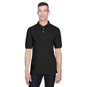 Harriton Men's 5.6 oz. Easy Blend Polo with Pocket M265P