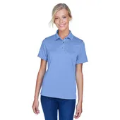 Harriton Ladies' Advantage Snag Protection Plus IL Snap Placket Polo M345W