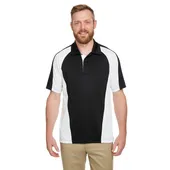 Harriton Men's Advantage Snag Protection Plus IL Colorblock Polo M385