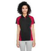 Harriton Ladies' Advantage Snag Protection Plus IL Colorblock Polo M385W