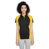 Harriton Ladies' Advantage Snag Protection Plus IL Colorblock Polo M385W