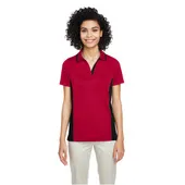 Harriton Ladies' Flash Snag Protection Plus IL Colorblock Polo M386W