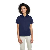 Harriton Ladies' Flash IL Colorblock Short Sleeve Shirt M586W