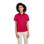 Harriton Ladies' Flash IL Colorblock Short Sleeve Shirt M586W